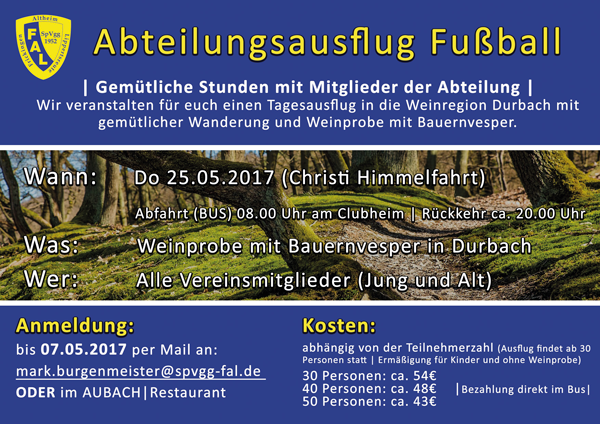 You are currently viewing Vereinsausflug nach Durbach