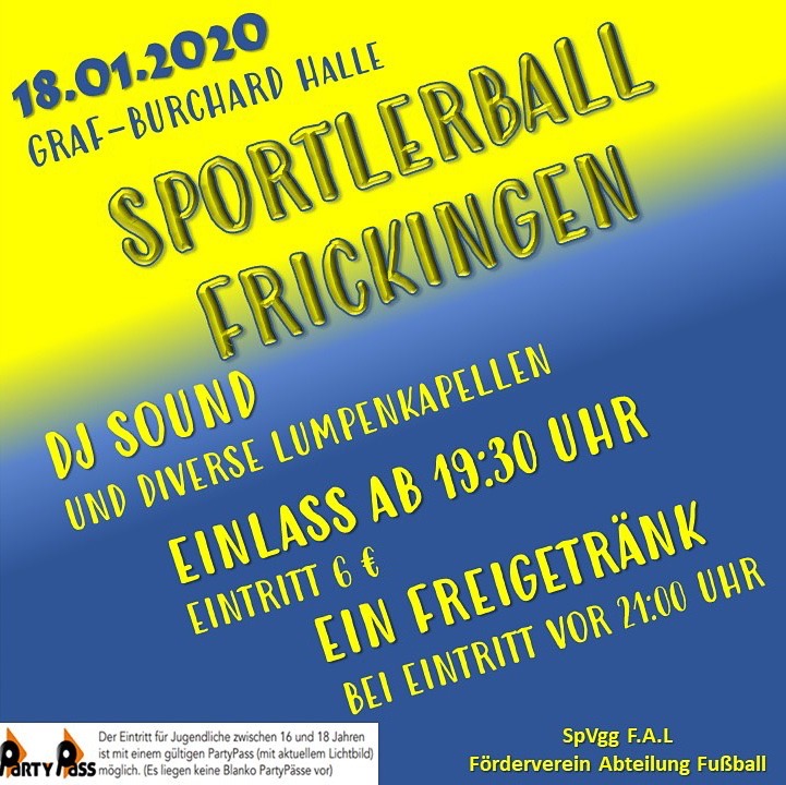 You are currently viewing Sportlerball der SpVgg F.A.L.